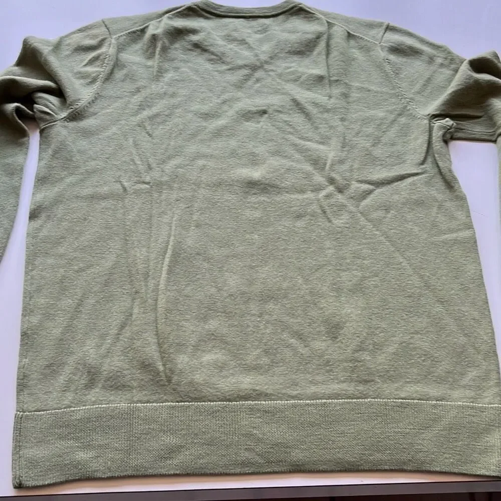 Artefact Merino Wool V-Neck Sweater Tagged M Fits Small
